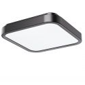 Plafoniera LED baie IP44 Samira 42x42cm negru/alb