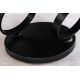 Masute Living - Masuta de cafea moderna cu doua blaturi rotative din ceramica DANCING RINGS 80-135cm