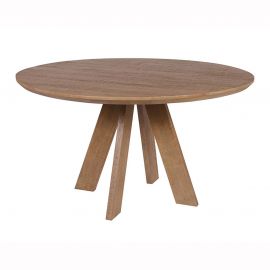 Mese dining - Masa rotunda din lemn de mango ART WOOD 120cm