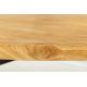 Mese dining - Masa de sufragerie ovala, Lemn de mango, Natur, GALAXIE 240cm