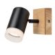 Aplice cu Spot - Aplica de perete lemn stil nordic cu 1 spot Toras