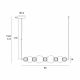 Pendule, Lustre suspendate - Lustra suspendata LED Modern 32W