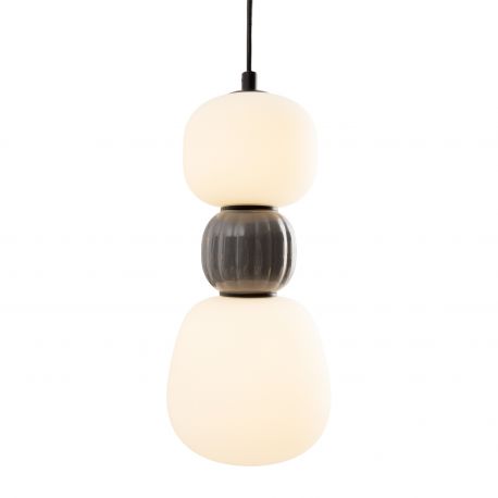 Pendule, Lustre suspendate - Pendul, Lustra suspendata LED Modern 13W gri inchis