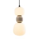 Pendul, Lustra suspendata LED Modern 13W gri deschis