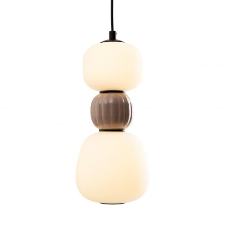 Pendule, Lustre suspendate - Pendul, Lustra suspendata LED Modern 13W maro