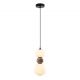 Pendule, Lustre suspendate - Pendul, Lustra suspendata LED Modern 13W maro