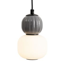 Pendule, Lustre suspendate - Pendul, Lustra suspendata LED Modern 5W gri inchis