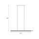 Pendule, Lustre suspendate - Lustra moderna suspendata LED Love 37W