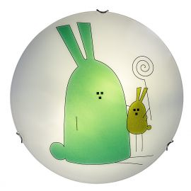 Iluminat pentru copii - Aplica camera copii motiv iepurasi colorati Flappy