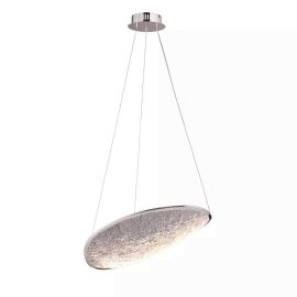 Lustra suspendata lumina decorativa LED Empire 17W crom