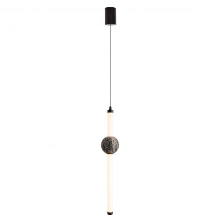 Pendule, Lustre suspendate - Pendul LED modern, Travertin, Verdes