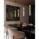 Pendule, Lustre suspendate - Pendul LED modern, Travertin, Verdes