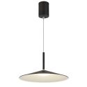 Lustra suspendata LED metal negru LAMPONE