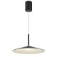Lustra suspendata LED metal negru LAMPONE