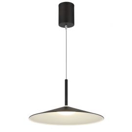 Lustra suspendata LED metal negru LAMPONE
