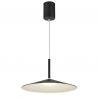 Lustra suspendata LED metal negru LAMPONE