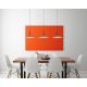 Pendule, Lustre suspendate - Lustra suspendata cu 3 pendule LED metal negru LAMPONE
