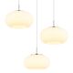 Pendule, Lustre suspendate - Lustra suspendata cu 3 pendule LED QUINTARA