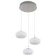 Lustra suspendata cu 3 pendule LED QUINTARA