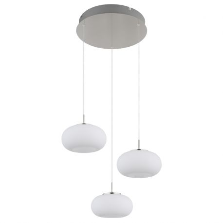 Pendule, Lustre suspendate - Lustra suspendata cu 3 pendule LED QUINTARA