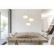 Pendule, Lustre suspendate - Lustra suspendata cu 3 pendule LED QUINTARA