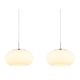 Pendule, Lustre suspendate - Lustra suspendata cu 4 pendule LED QUINTARA