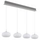 Lustra suspendata cu 4 pendule LED QUINTARA