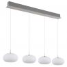 Lustra suspendata cu 4 pendule LED QUINTARA
