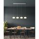 Pendule, Lustre suspendate - Lustra suspendata cu 4 pendule LED QUINTARA
