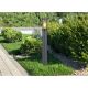 Stalpi - Stalp exterior IP44 BOSTON antracit, fumuriu