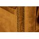 Canapele - Canapea clasica stil englezesc Chesterfield 3 locuri, galben mustar
