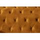 Canapele - Canapea clasica stil englezesc Chesterfield 3 locuri, galben mustar