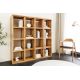 Biblioteci-Rafturi - Raft deschis de perete sau separator camera IRON CRAFT 160x156cm