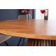 Mese dining - Masa rotunda din lemn de salcam Maison Jade 120cm