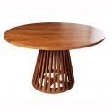 Masa rotunda din lemn de salcam Maison Jade 140cm
