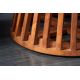 Mese dining - Masa rotunda din lemn de salcam Maison Jade 140cm
