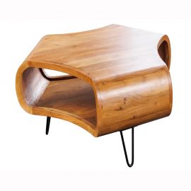 Masuta din lemn de salcam ORGANIC LIVING 70cm
