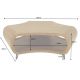 Masute Living - Masuta din lemn de salcam ORGANIC LIVING 90cm
