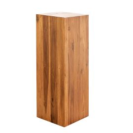Coloana din lemn de salcam, Masuta decorativa COLUMNA 75cm