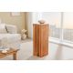 Masute Living - Coloana din lemn de salcam, Masuta decorativa COLUMNA 75cm