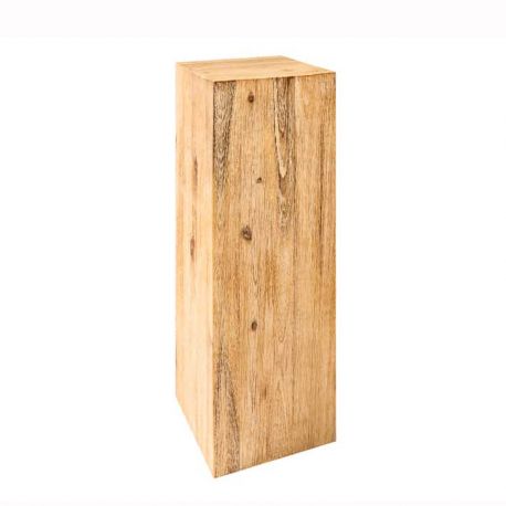 Masute Living - Coloana decorativa din lemn de salcam COLUMNA 75cm