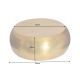 Masute Living - Masuta design unicat ORIENT 80cm alama