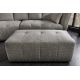Banchete-Tabureti - Taburetele/ Suport pentru picioare ROYAL 120cm boucle gri
