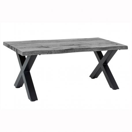Masute Living - Masuta design industrial WILD 90cm, gri