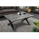 Masute Living - Masuta design industrial WILD 90cm, gri