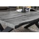 Masute Living - Masuta design industrial WILD 90cm, gri