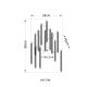 Aplice, corpuri de iluminat pentru pereti - Aplica de perete decorativa LAVERNE