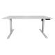 Birouri - Birou cu inaltime reglabila electrica WHITE DESK 140cm