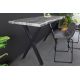 Mese Bar - Masa de bar design industrial WILD 120cm, gri