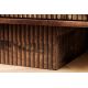 Comode - Comoda TV cu model optic 3D, Lemn mahon maro, ART DECO 200cm